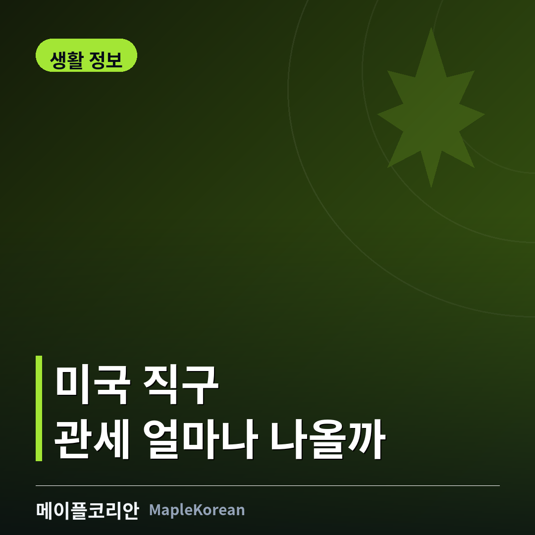 미국 직구 소포 배송 트럭과 여행자 차량이 캐나다-미국 국경을 통과하는 모습