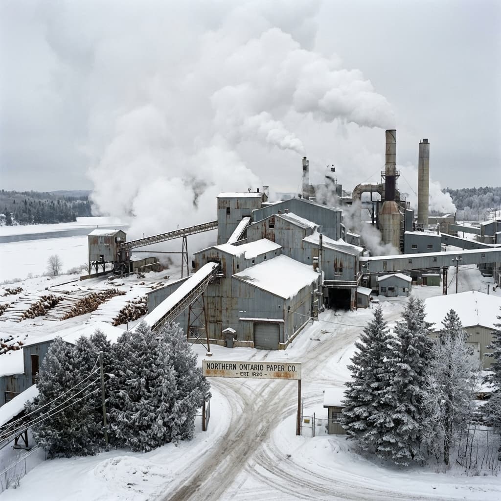 온타리오 정부, 위기의 캅 페이퍼(Kap Paper) 제재소에 2,900만 달러 긴급 수혈