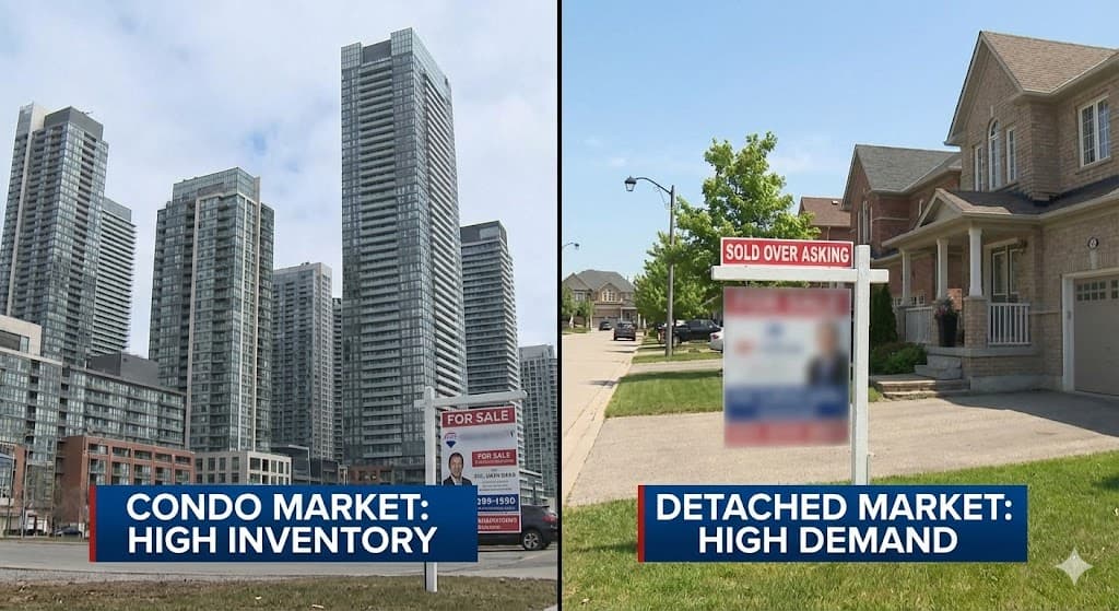 2026년 초 토론토 주택 시장 혼조세... 콘도 재고 쌓이고 단독주택은 강세